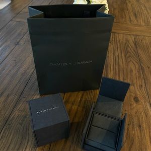 SOLD David Yurman bracelet boxes and one bag!